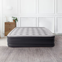 Load image into Gallery viewer, 18.5&quot; Air Mattress AirBed Inflatable with Built-In Pump, Gray
