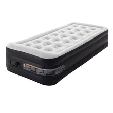 Load image into Gallery viewer, Honeydrill Twin Size Air Mattress 18.5&quot; AirBed Inflatable with Built-In Pump, Gray
