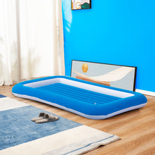 Load image into Gallery viewer, Kids Travel Air Mattress Toddler Inflatable Bed with Raised Sides
