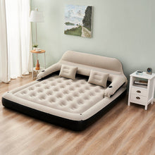 Load image into Gallery viewer, 9&quot; Air Mattress Inflatable Sofa Bed with Soft Pillow (Pump Not Included)
