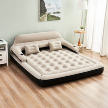 Load image into Gallery viewer, 9&quot; Air Mattress Inflatable Sofa Bed with Soft Pillow (Pump Not Included)
