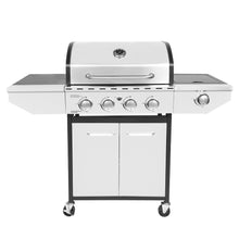 Load image into Gallery viewer, PROME Gas Grill 4 Burner with Side Burner
